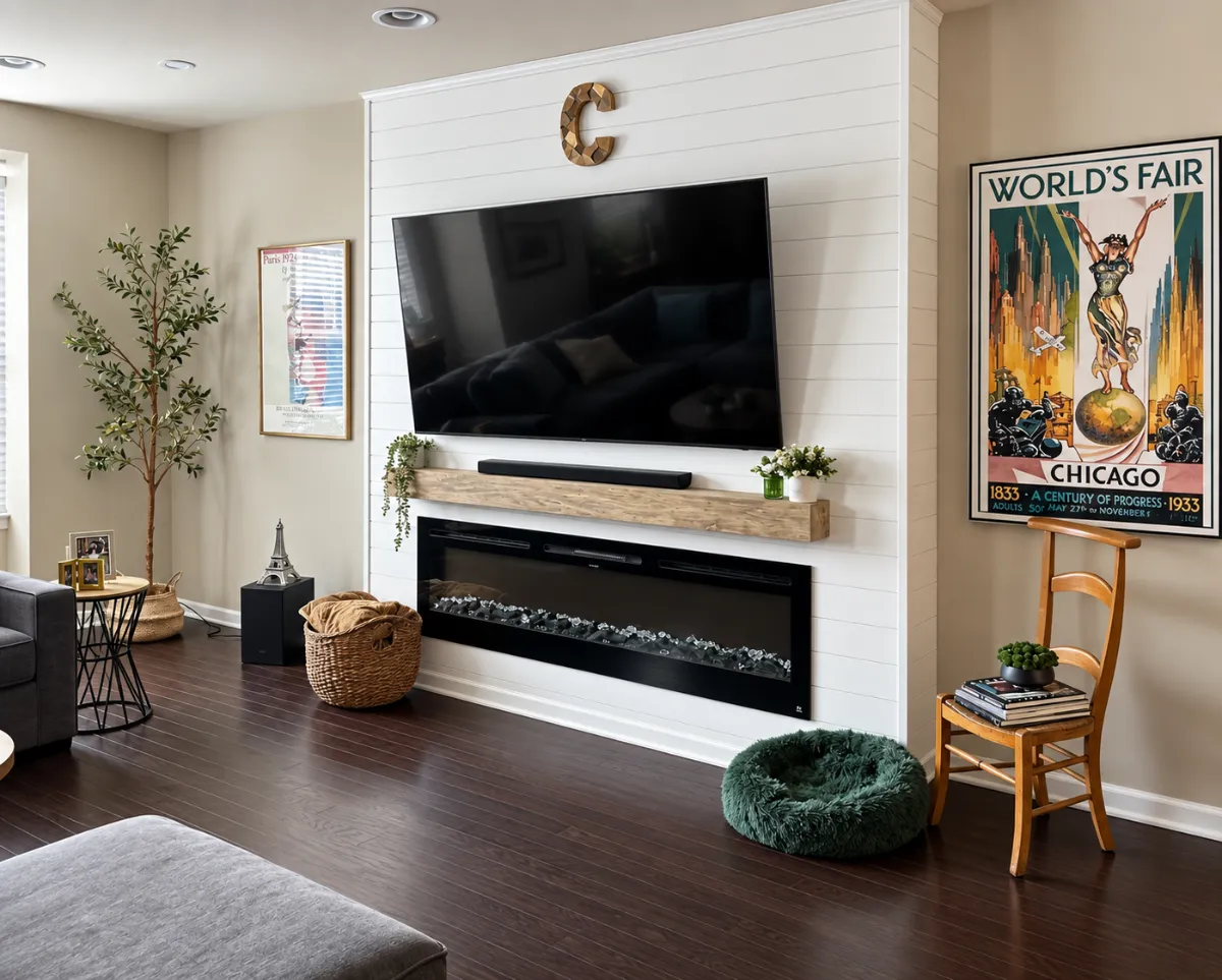 Accent Wall Studio feature wall